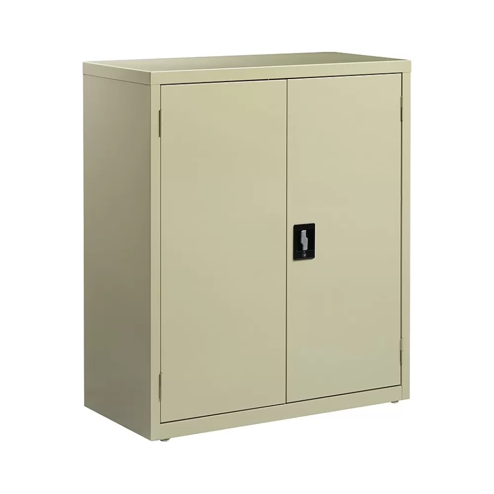 Hirsh 42" Steel Storage Cabinet with 3 Shelves, Putty (22001) Shop