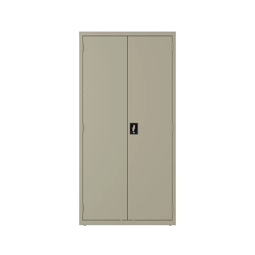 Hirsh 72" Steel Wardrobe Cabinet with 4 Shelves, Putty (22631) Flash Sale