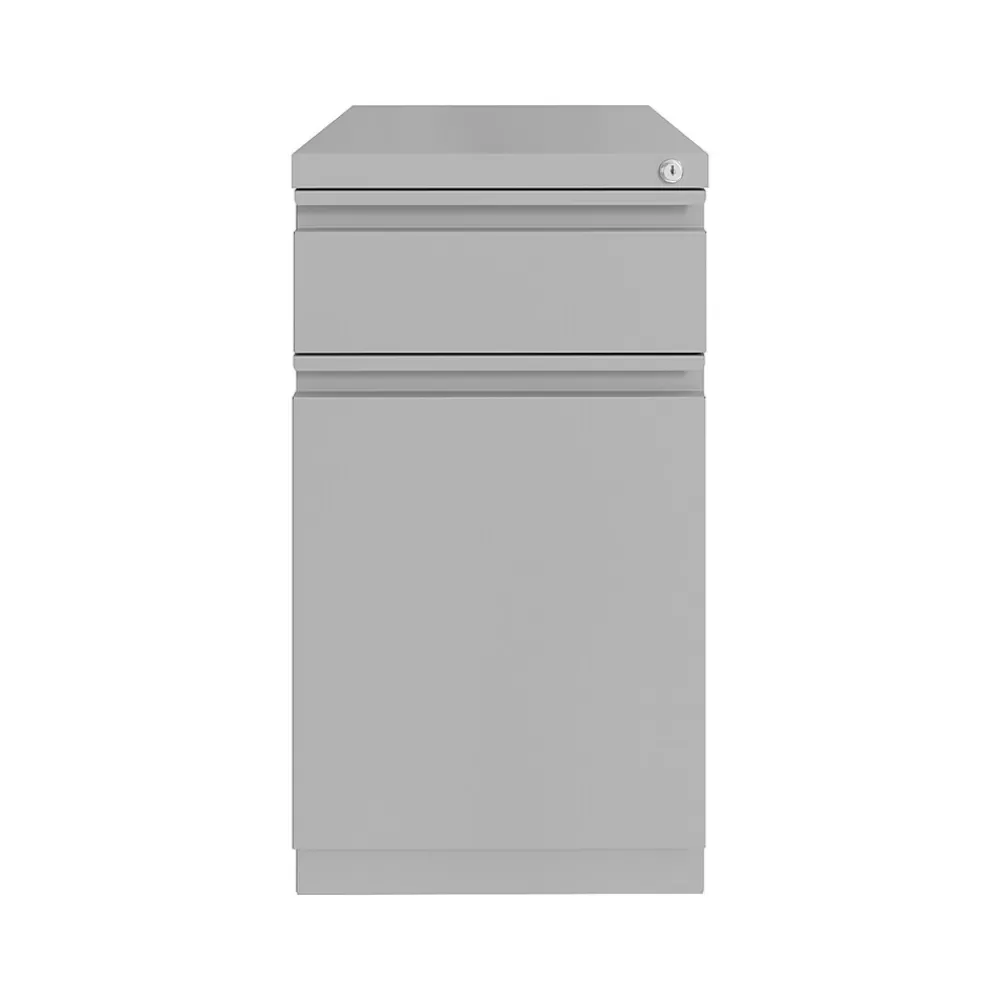 Hirsh 2-Drawer Mobile Vertical File Cabinet, Letter Size, Lockable, 27.75"H x 15"W x 19.88"D, Arctic Silver (25034) Best Sale