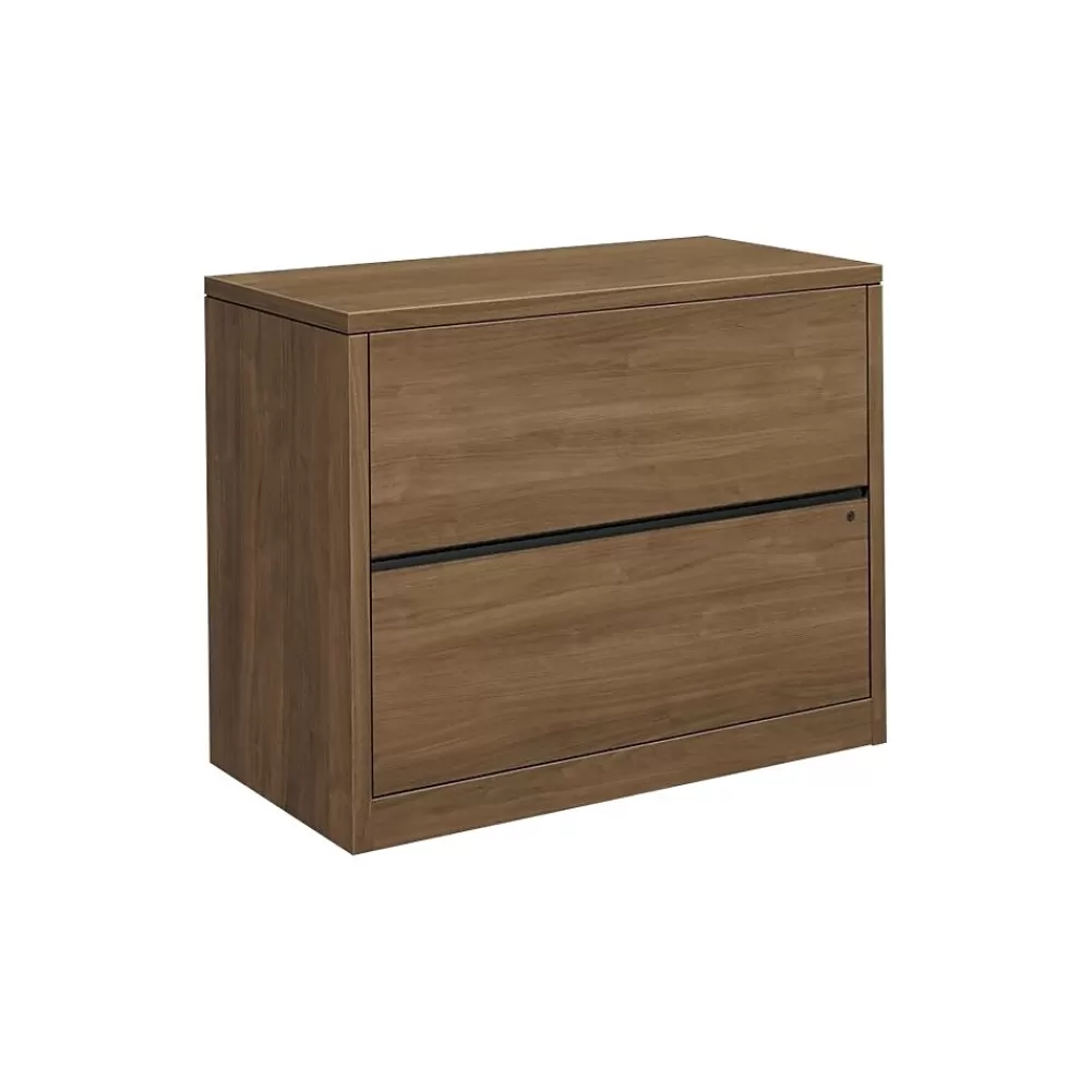 HON 10500 Series 2-Drawer Lateral File Cabinet, Locking, Letter/Legal, Pinnacle, 36" (10563PINC) Online