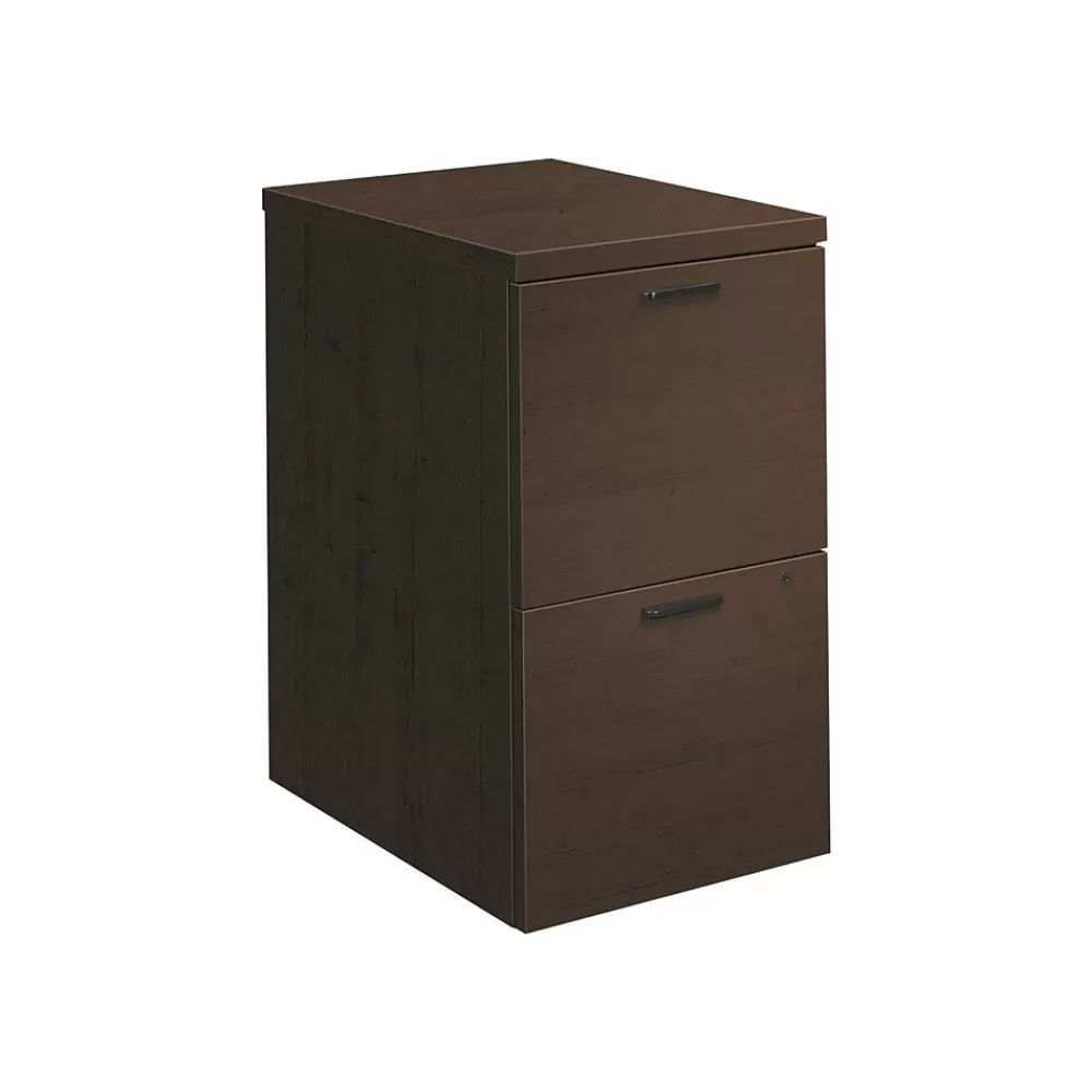 HON 10500 Series 2-Drawer Mobile Vertical File Cabinet, Letter/Legal Size, Lockable, Mocha (105104MOCH) Online