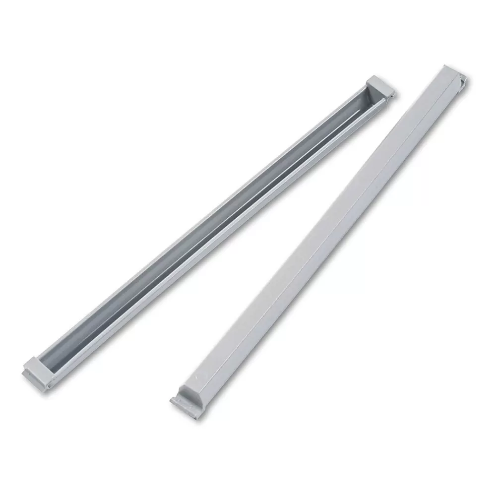 HON 20000 Series File Cabinet Hangrails, Optional for 20000 Series File Cabinets, Silver, 2/Pack (519495) Outlet