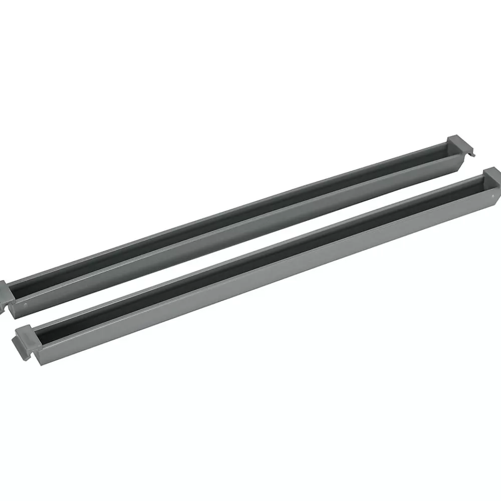 HON 20000 Series File Cabinet Hangrails, Optional for 20000 Series File Cabinets, Silver, 2/Pack (519495) Outlet