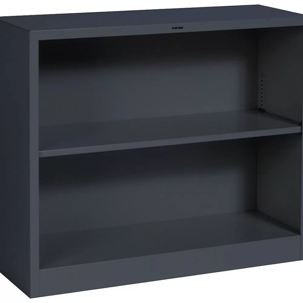 HON Brigade 29"H 2-Shelf Bookcase, Charcoal (S30ABCS) Sale