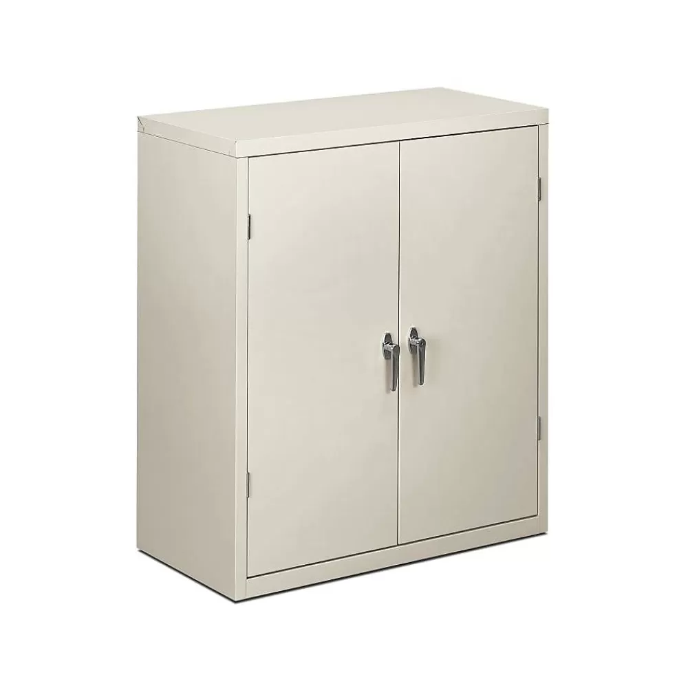 HON ® Brigade® Steel Storage Cabinet, Assembled, 42Hx36Wx18D", Light Gray Shop