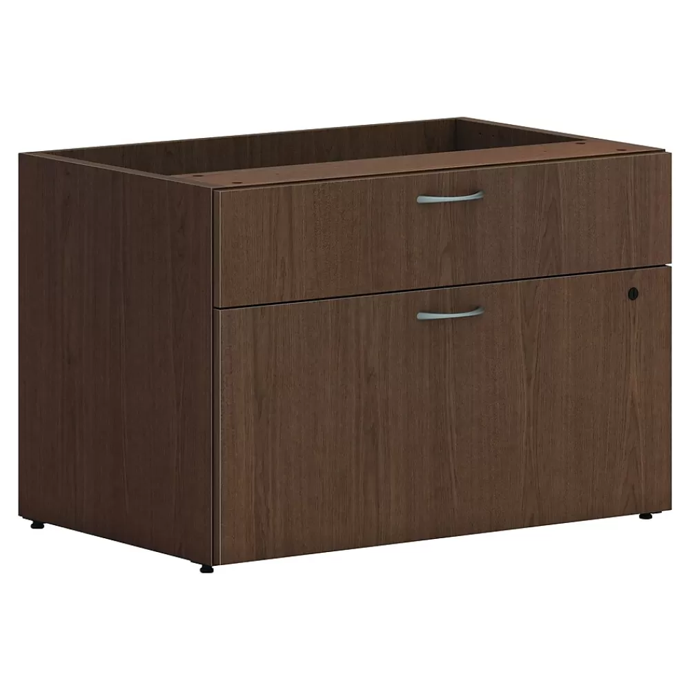 HON Mod 21" Drawer Cabinet, Sepia Walnut (HLPLCL3020BF.LSE1) Outlet