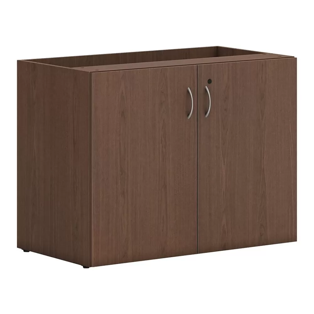 HON Mod 29" Storage Cabinet with 1 Shelf, Sepia Walnut (HLPLSC3620.LSE1) Shop