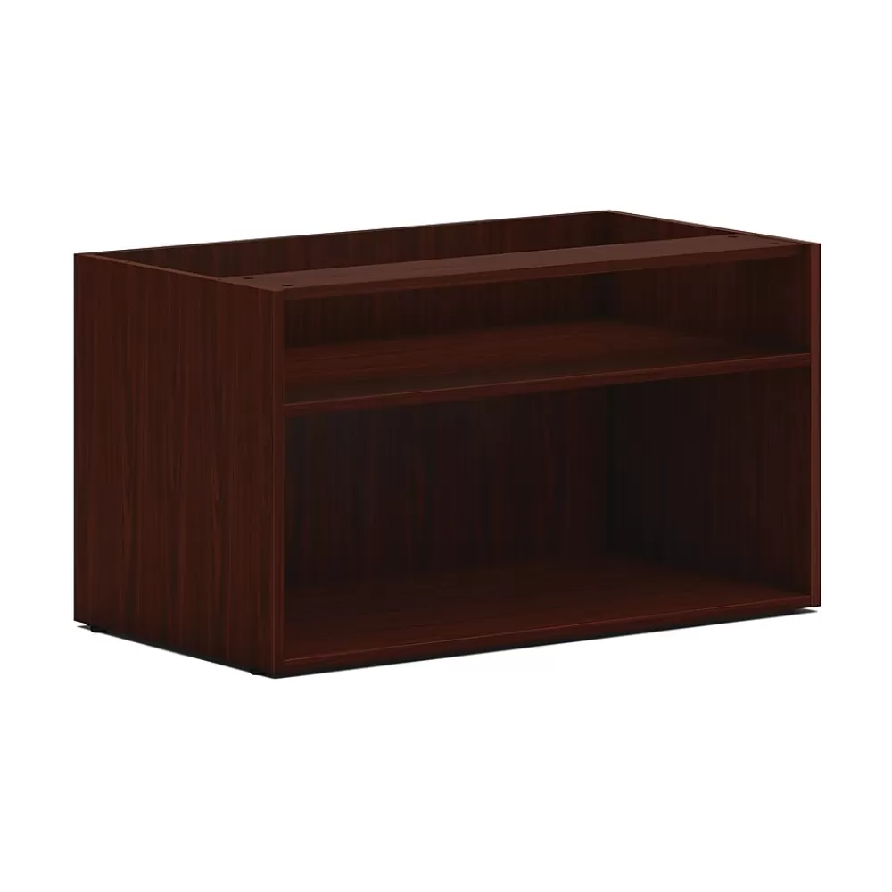 HON Mod 21" Storage Cabinet with 2 Shelves, Traditional Mahogany (HLPLCL3620S.LTM1) Shop