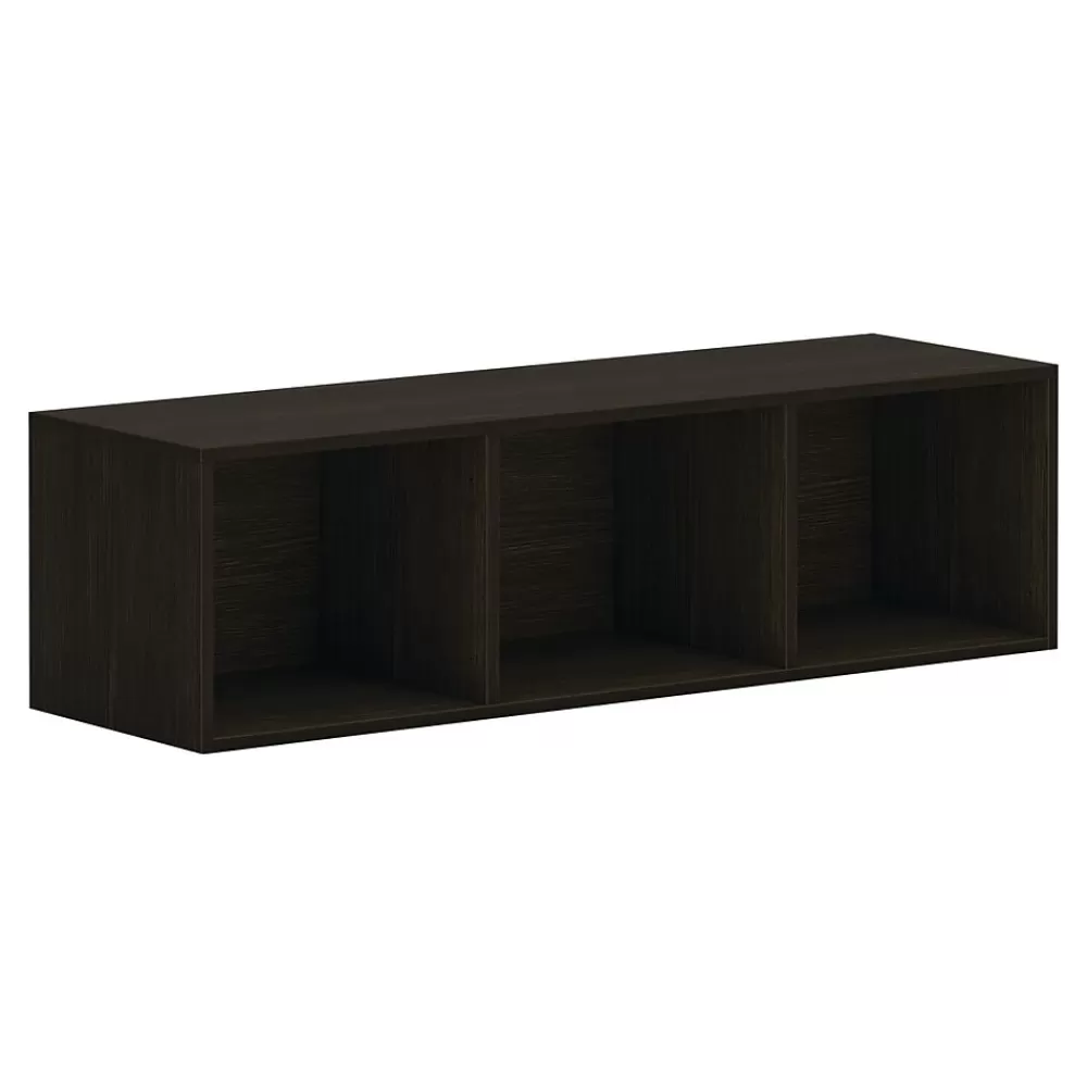 HON Mod 13.5" Wall Cabinet with 1 Shelf, Java Oak (HLPLWMH48.LJA1) Discount