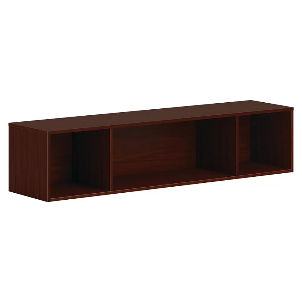 HON Mod 13.5" Wall Cabinet with 1 Shelf, Traditional Mahogany (HLPLWMH60.LTM1) Cheap