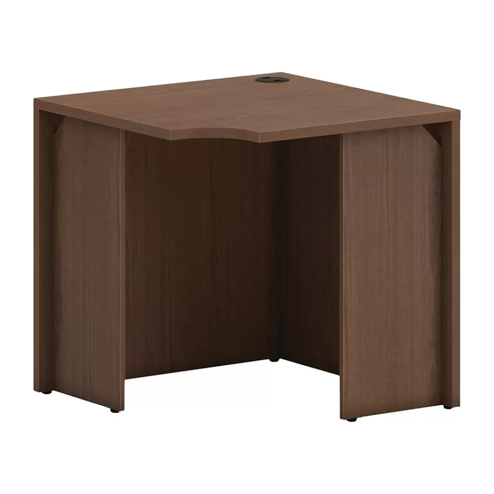 HON Mod 30"W Corner Desk Shell, Sepia Walnut (HLPLCS30.LSE1) Flash Sale
