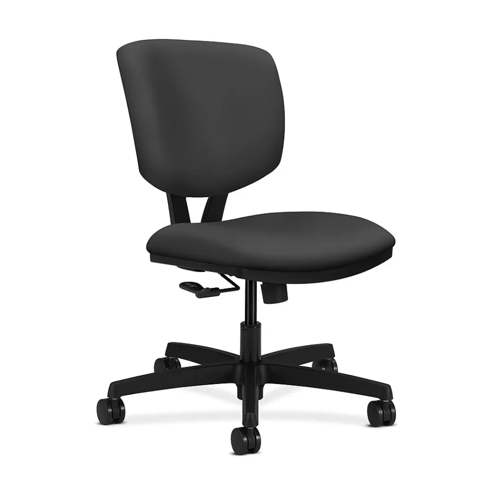 HON Volt Vinyl Armless Office Task Chair, Basalt (5721HSX23T) Online