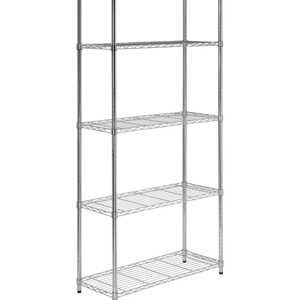 Honey-Can-Do Honey Can Do 5-Tier 200 Lb. Capacity Shelving Unit, Chrome Best