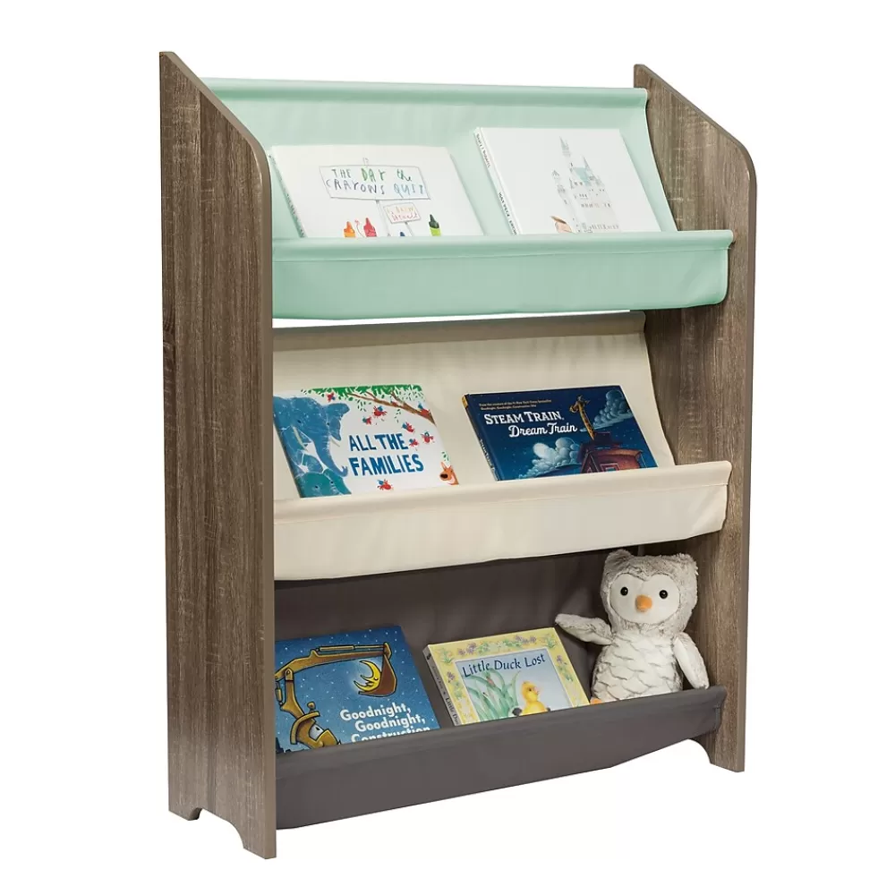 Honey-Can-Do 38" 3-Shelf Kids Book Rack (SHF-08278) Store