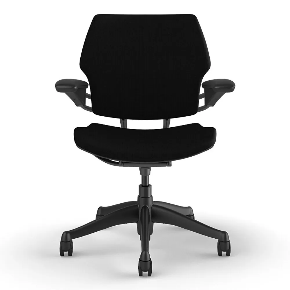 Humanscale Freedom Ergonomic Fabric Swivel Task Chair, Black (F111GCF10XFSHNSC) Cheap