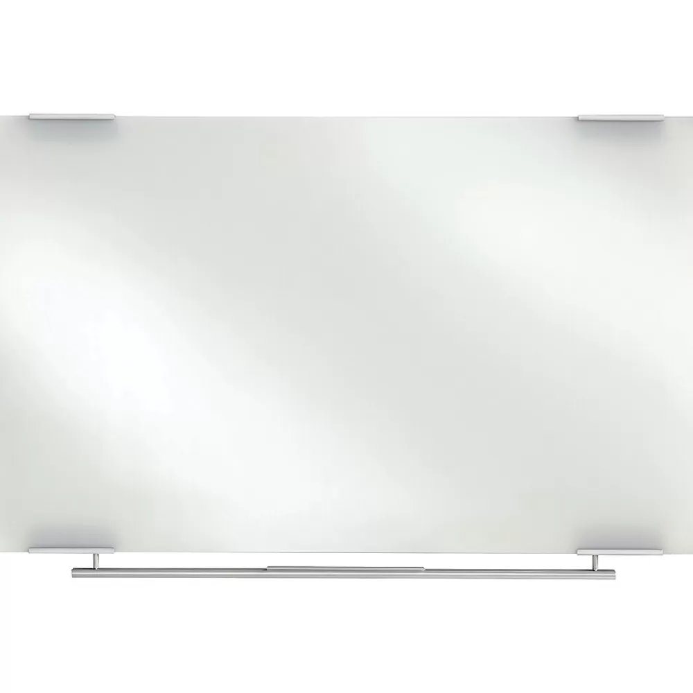 ICEBERG Clarity Glass Dry-Erase Whiteboard, 6' x 3' (31160) Outlet