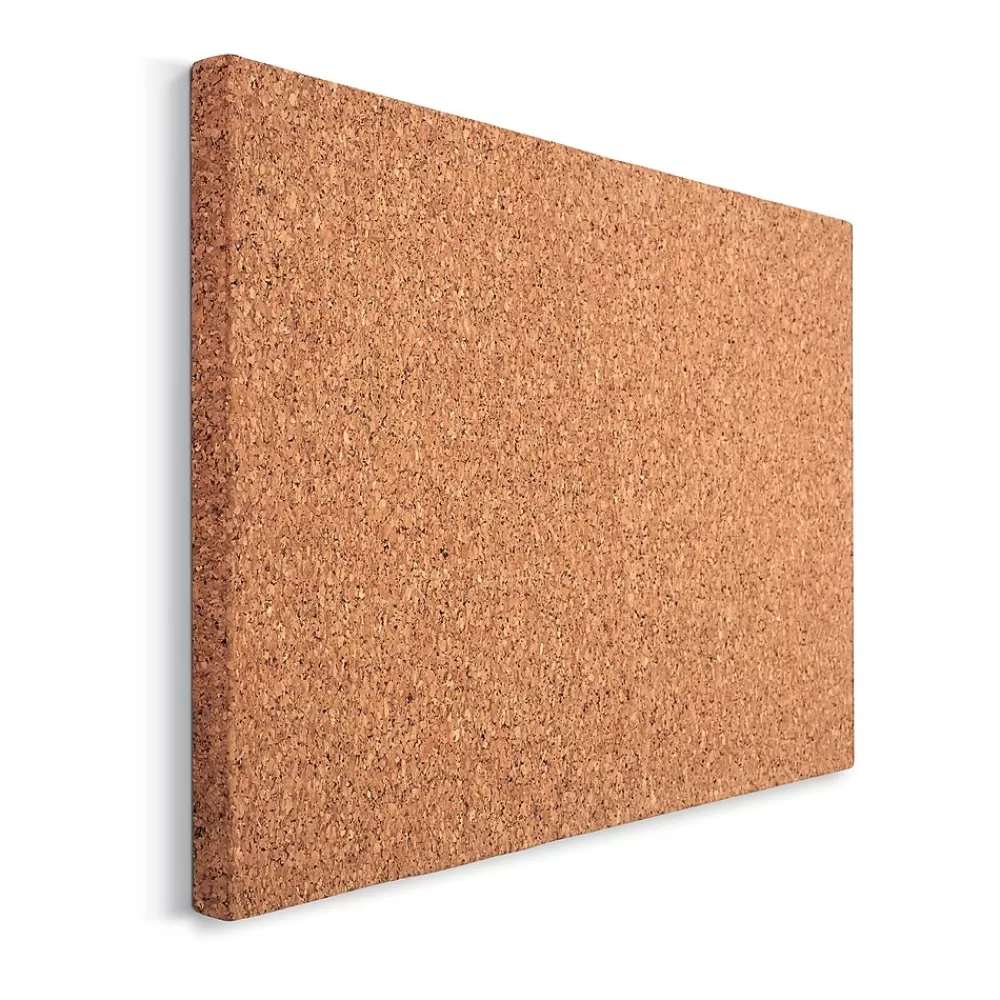 ICEBERG Frameless 36"x46" Designer Cork Bulletin Board (35011) Cheap