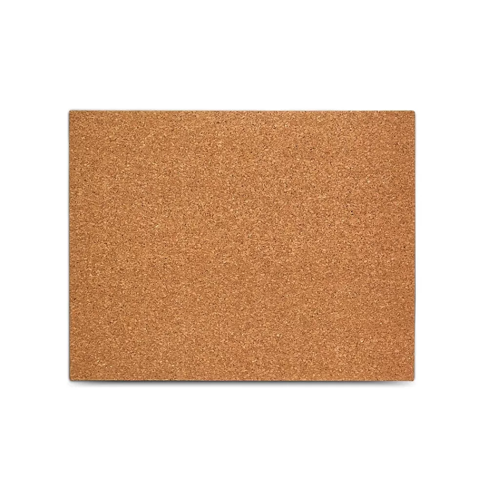 ICEBERG Frameless 36"x46" Designer Cork Bulletin Board (35011) Cheap