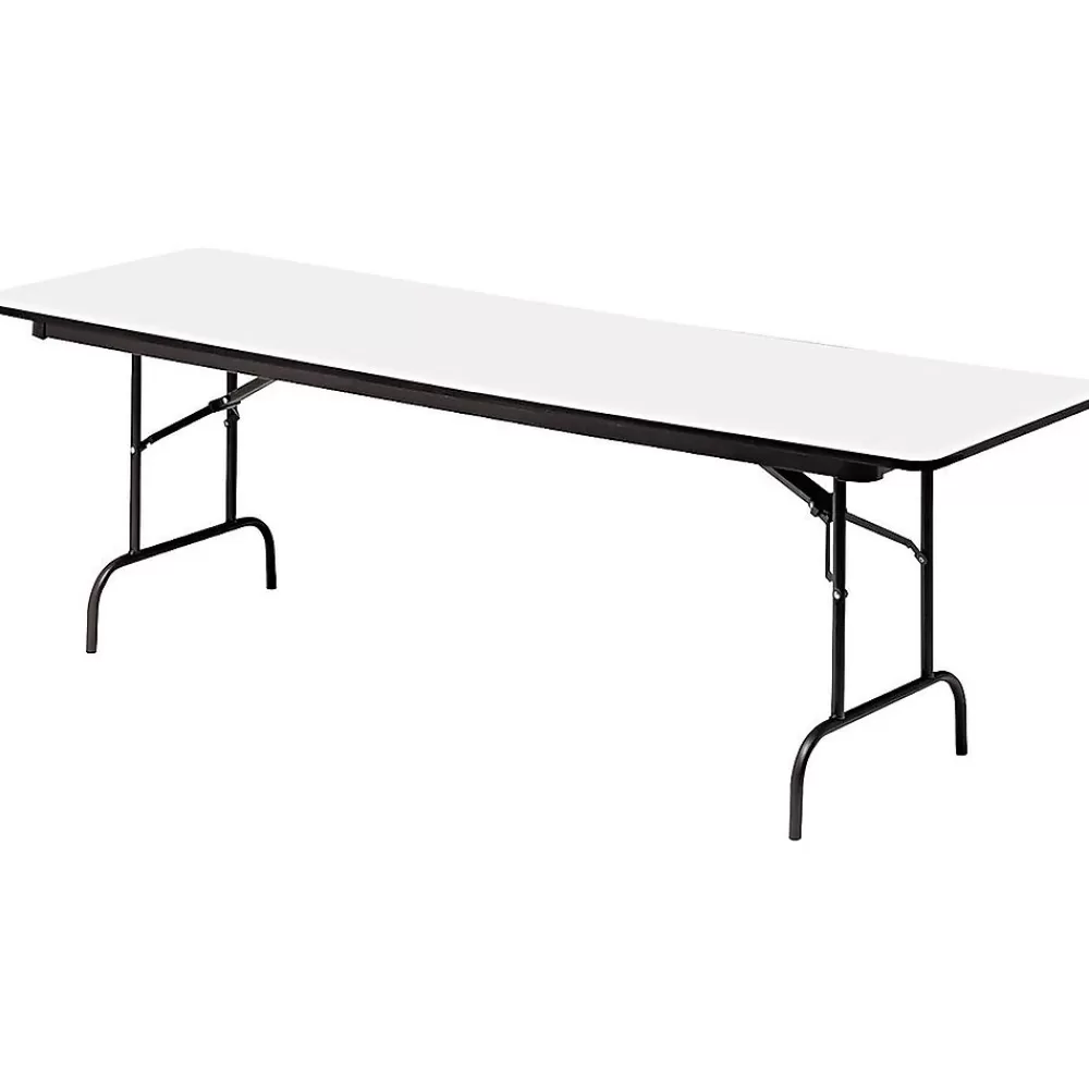 ICEBERG Premium Folding Table, 72" x 30", Gray (55227) Sale