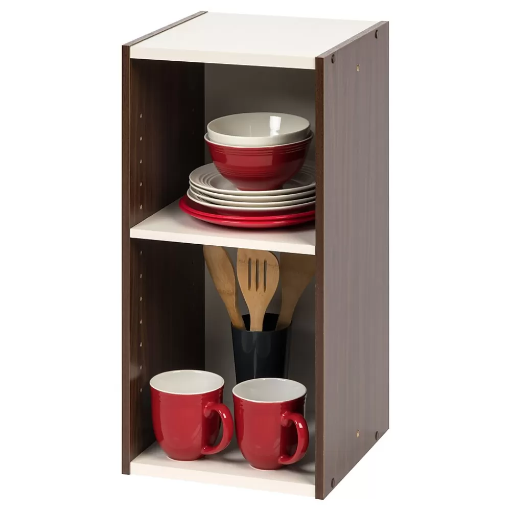 Iris ® 11" x 23" Space Saving Shelf, Sema Series, Walnut Brown (596303) Hot