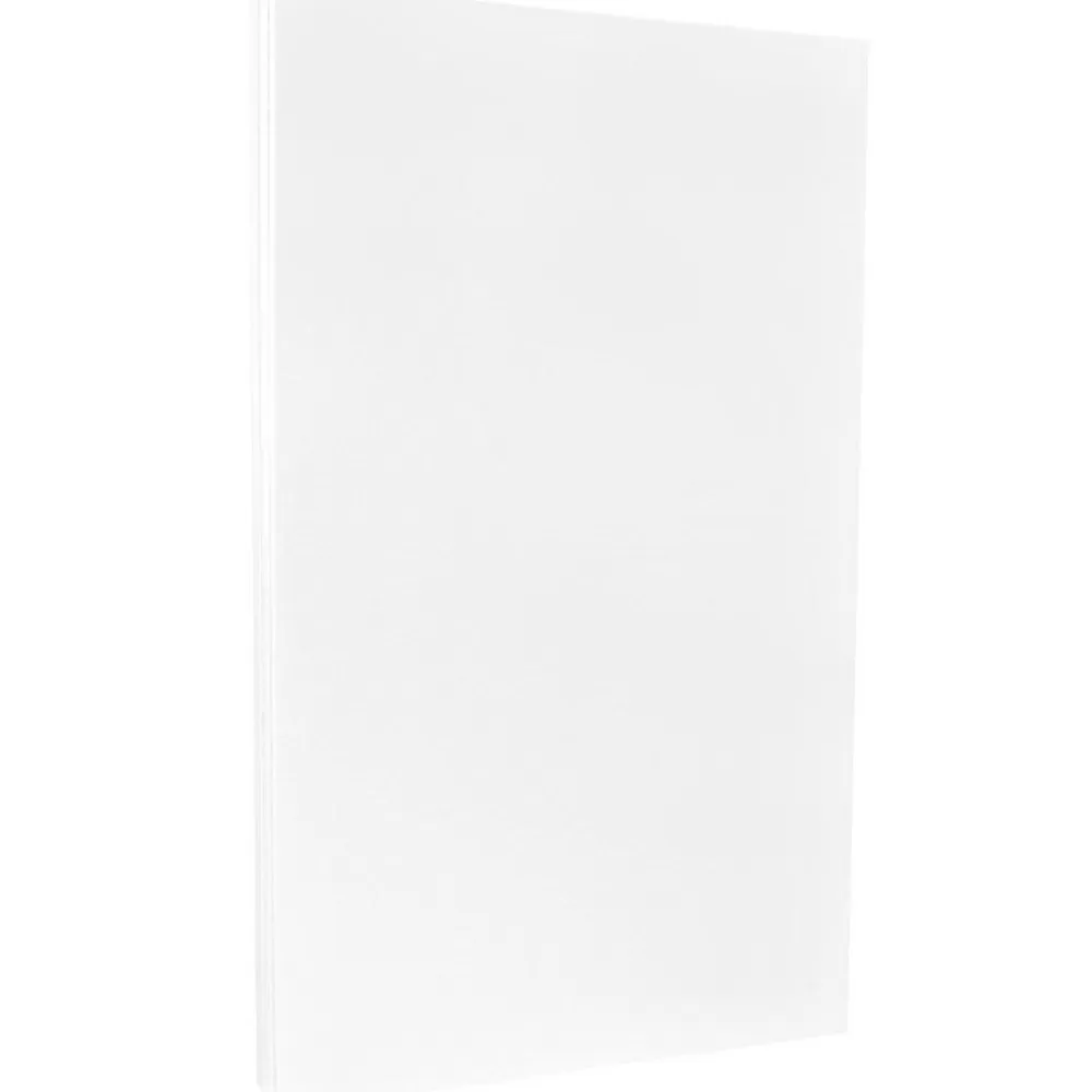 JAM Paper 80 lb. Cardstock Paper, 8.5" x 14", Glossy White, 50 Sheets/Pack (236931271) Best