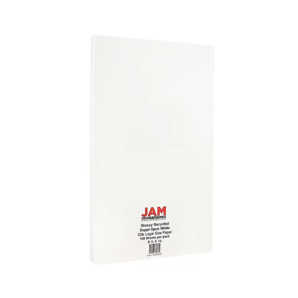 JAM Paper Glossy 8.5" x 14", 100 Sheets/Pack (236931270) Outlet