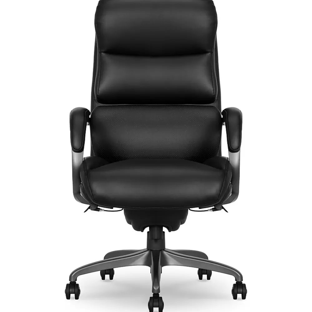 La-Z-Boy Aberdeen Leather Computer and Desk Chair, (51545) Black Shop