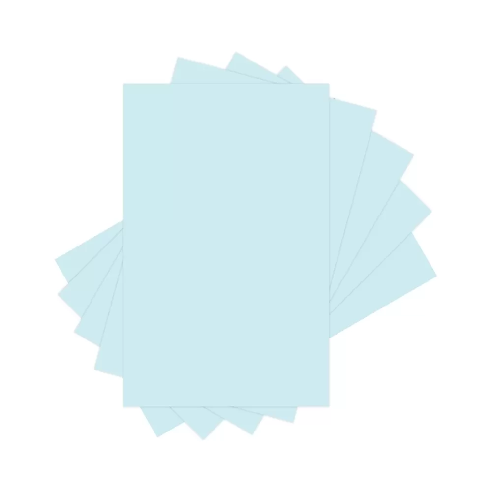 Lettermark Colors 30% Recycled 11" x 17" Colored Paper, 20 lbs., Blue, 500 Sheets/Ream (94287RM) Cheap