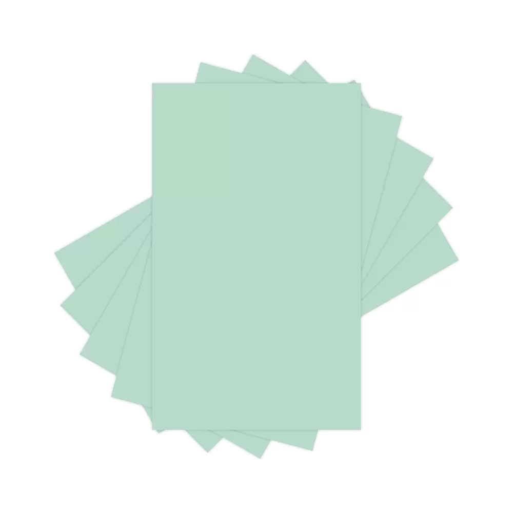 Lettermark Colors 30% Recycled 8.5" x 14" Colored Paper, 20 lbs., Green, 500 Sheets/Ream (94306RM) Outlet