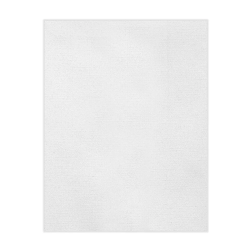 LUX 100 lb. Cardstock, 8.5" x 11", White Linen, 250 Sheets/Ream (81211-C-90-250) Cheap