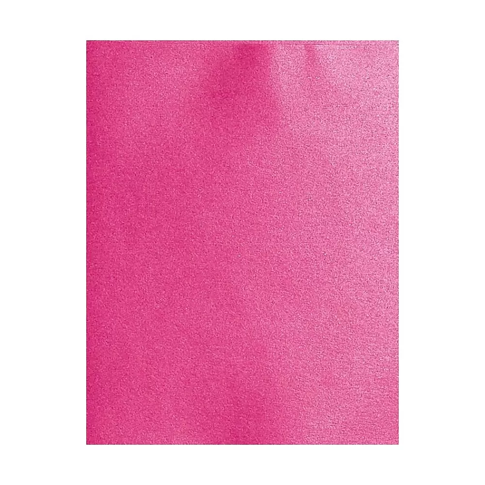 LUX 105 lb. Cardstock Paper, 8.5" x 11", Azalea Metallic, 500 Sheets/Pack (81211-C-07-500) Outlet