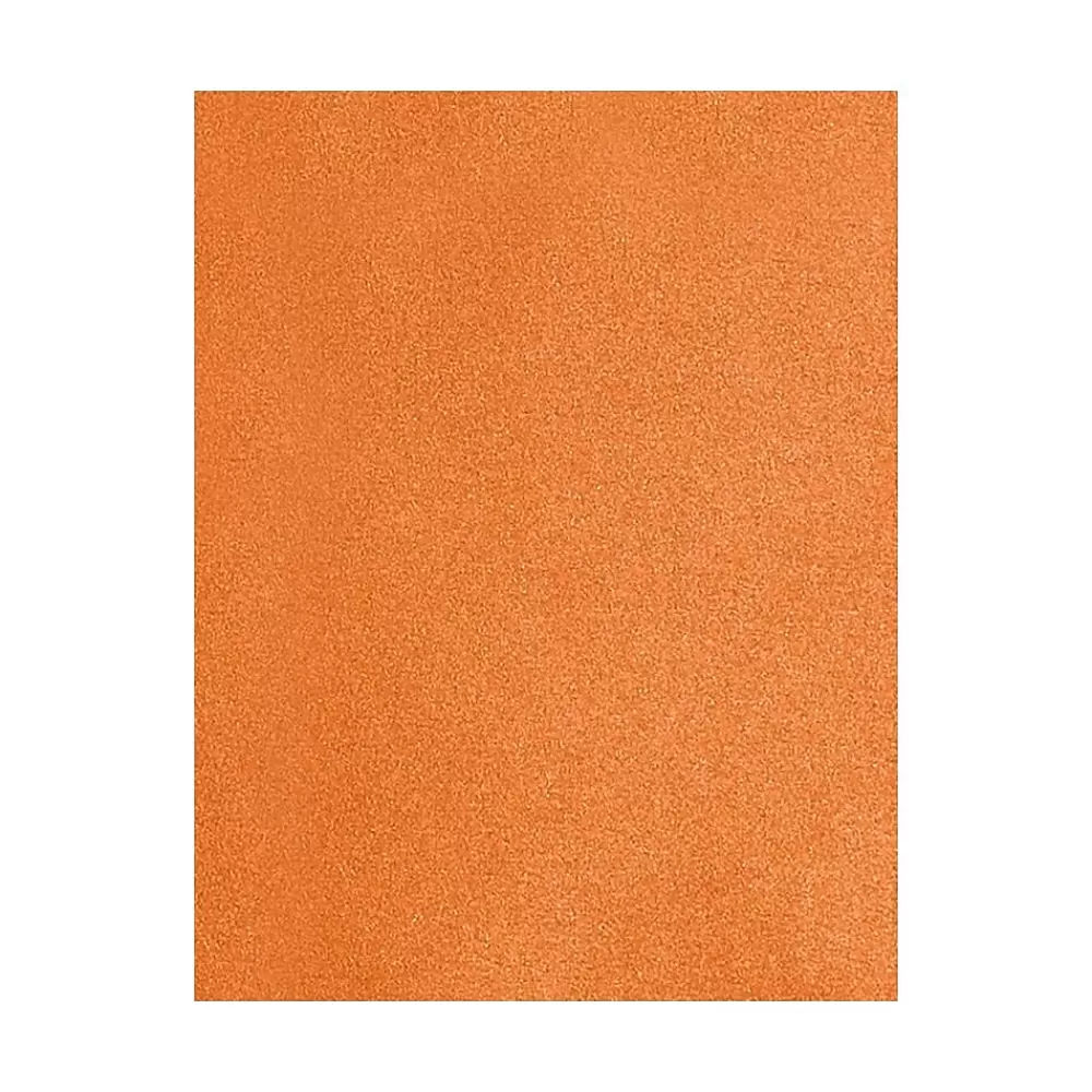 LUX 105 lb. Cardstock Paper, 8.5" x 11", Flame Metallic, 1000 Sheets/Pack (81211-C-38-1000) Clearance