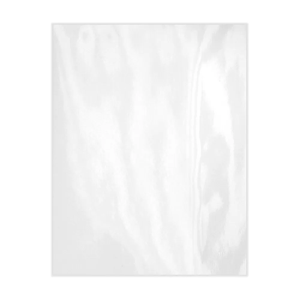 LUX 105 lb. Cardstock Paper, 8.5" x 11", Glossy White, 500 Sheets/Pack (81211-C-39-500) Fashion