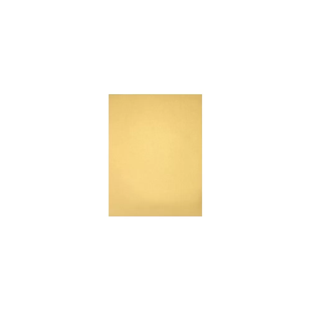 LUX 105 lb. Cardstock Paper, 11" x 17", Gold Metallic, 500 Sheets/Ream (1117-C-M07-500) Clearance