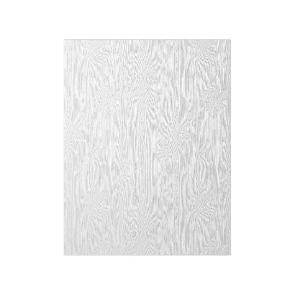 LUX 110 lb. Cardstock Paper, 8.5" x 14", White Birch Woodgrain, 250 Sheets/Pack (81214-C-S02-250) Cheap