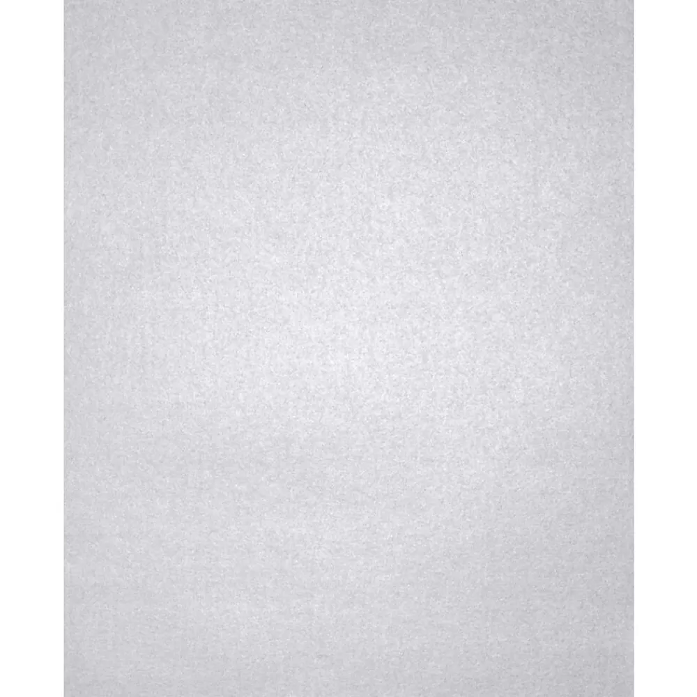 LUX 8.5" x 11" Colored Paper, 32 lbs., , 50 Sheets/Pack (81211-P-78-50) Silver Metallic Cheap