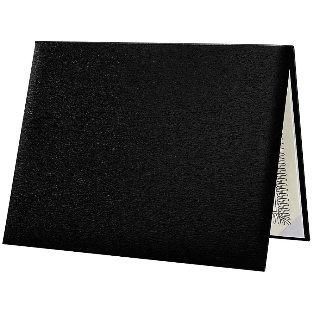 LUX Diploma Cover, Padded, 8 1/2" x 11, Black, 2/Pack (PDCL-85X11-DB-2) Flash Sale