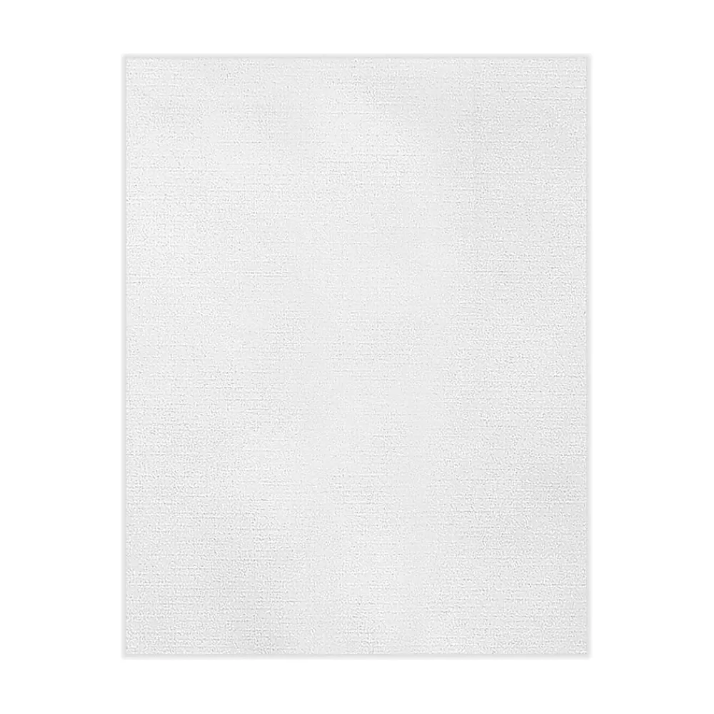 LUX Linen 100 lb. Cardstock Paper, 8.5" x 11", White Linen, 500 Sheets/Pack (81211-C-90-500) Flash Sale