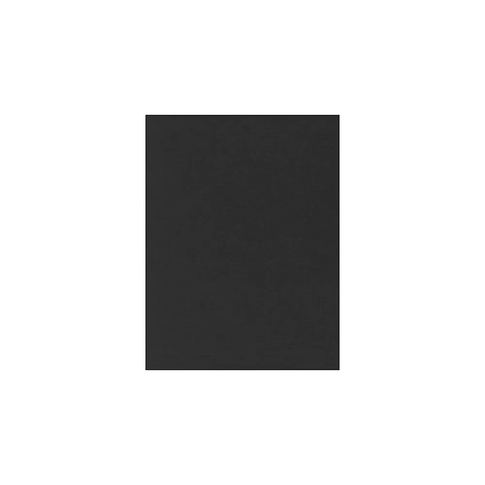 LUX Linen Collection 100 lb. Cardstock Paper, 8.5" x 11", Black, 250 Sheets/Pack (81211-C-BLI-250) Flash Sale