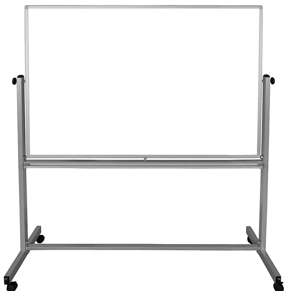 Luxor Double Sided Magnetic Whiteboard, Aluminum, 60x40 (MB6040WW) Cheap