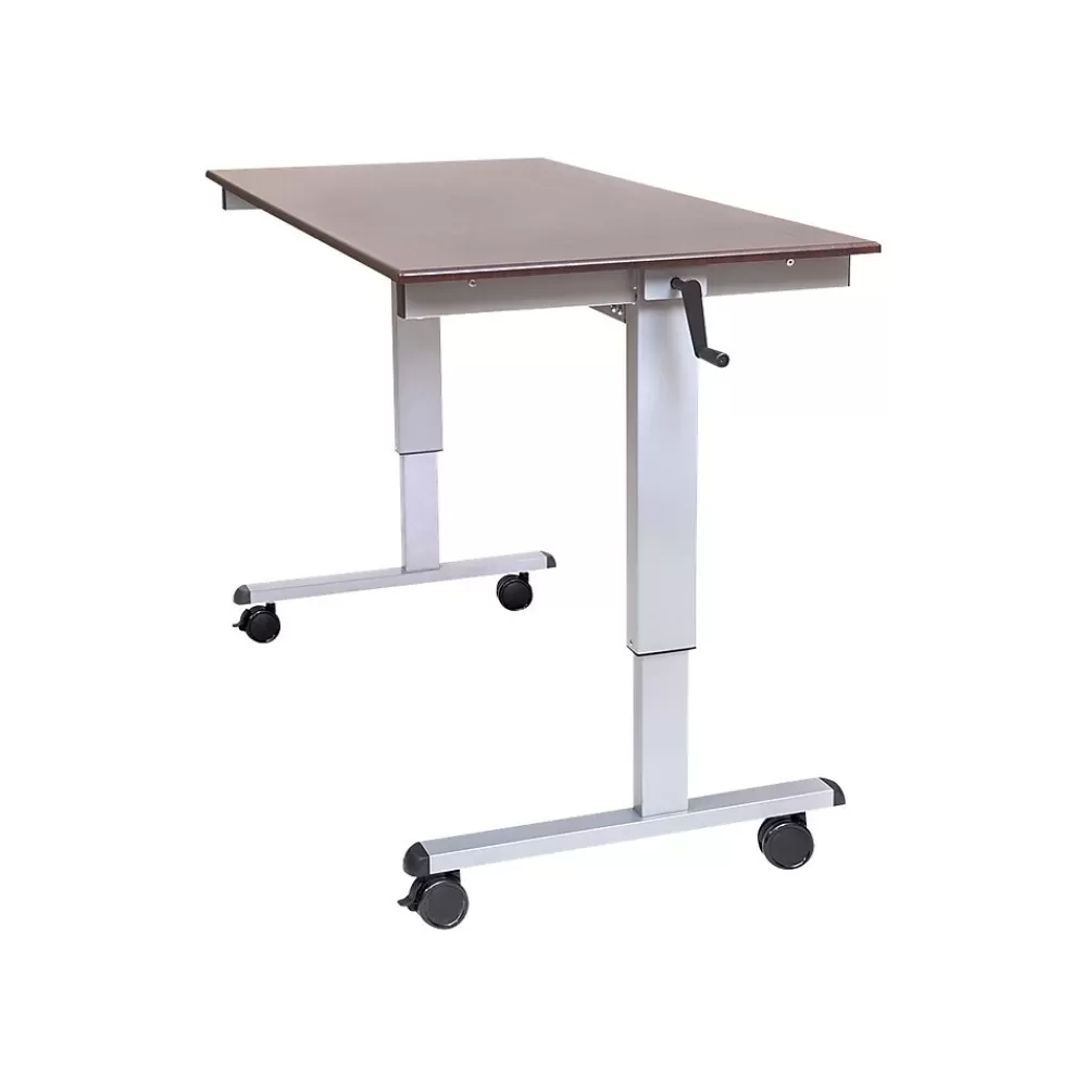 Luxor 60"W Adjustable Desk, Laminate Wood (STANDUP-CF60-DW) Shop