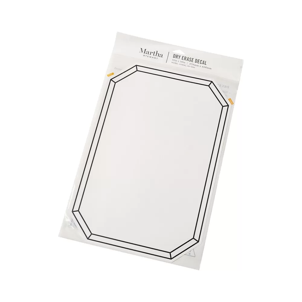 Martha Stewart Dry-Erase Decal, 16" x 11" (MS104H) Best