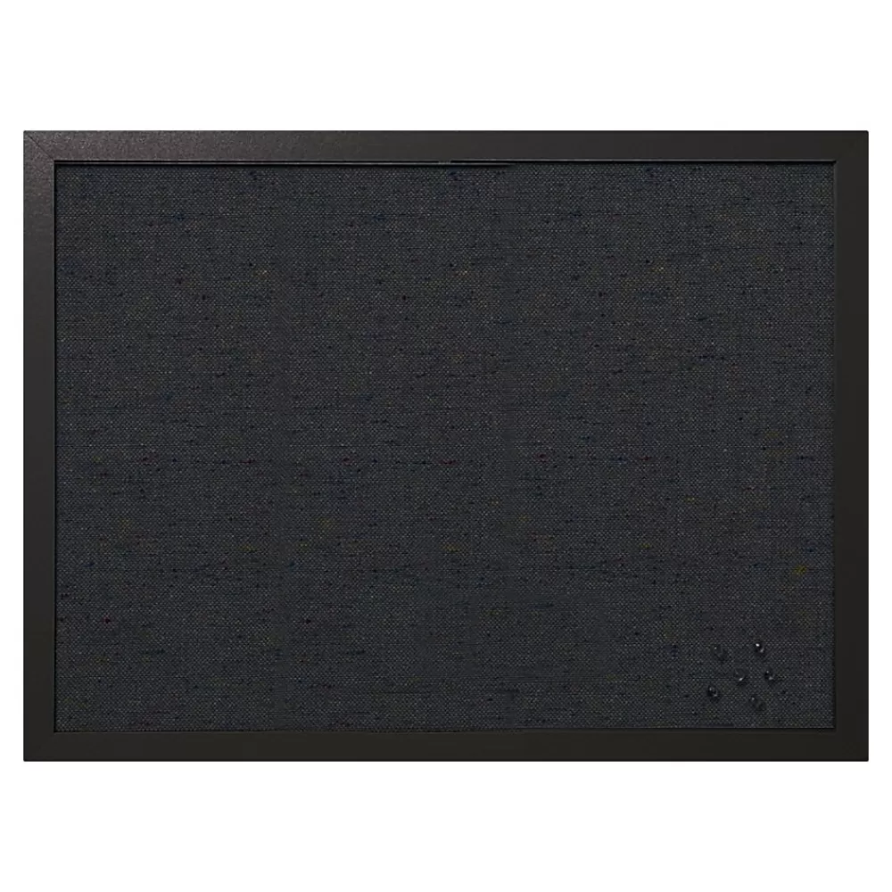 MasterVision Fabric Bulletin Board, Black Frame, 1.5' x 2' (FB0471168) Outlet