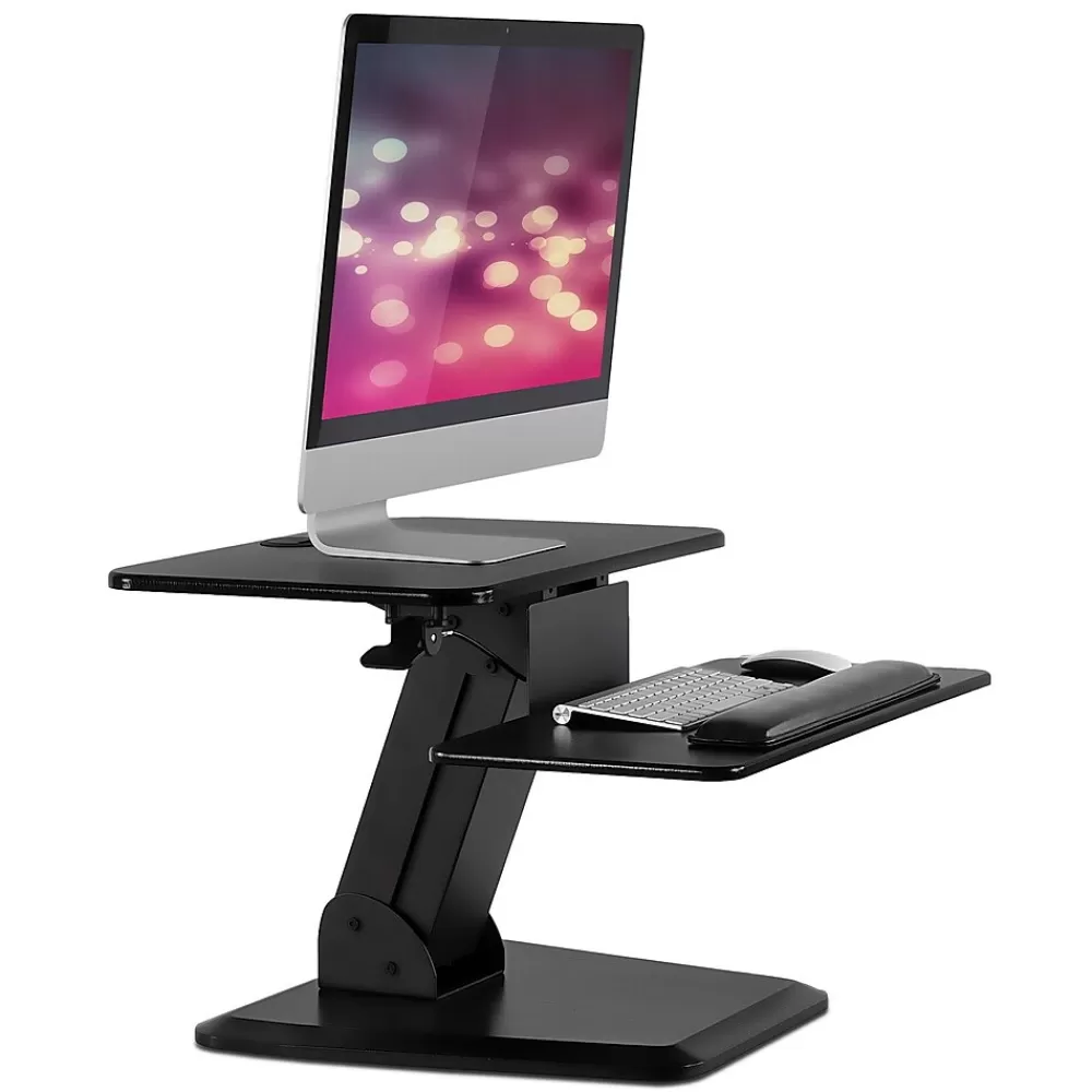 Mount-It! 23"W Manual Adjustable Standing Desk Converter, Black (MI-7916) Best