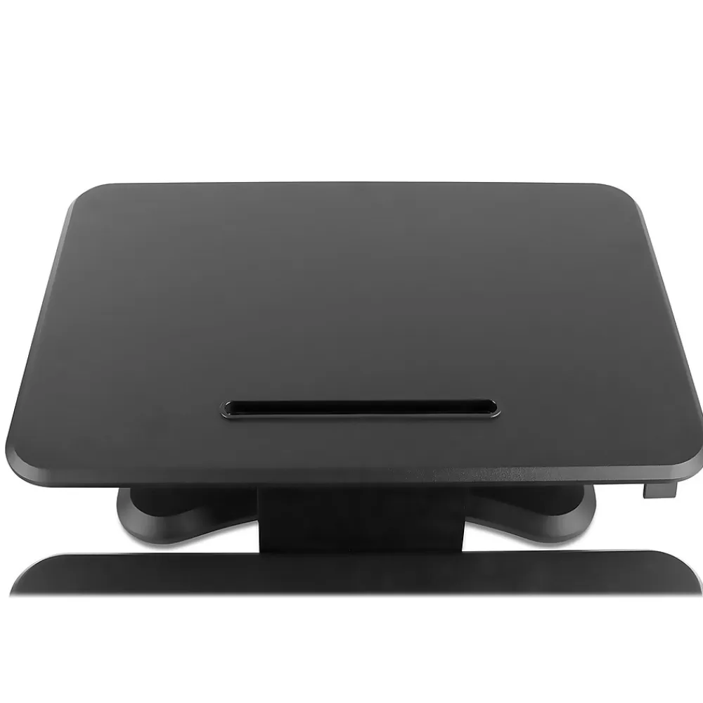 Mount-It! 25"W Manual Adjustable Standing Desk Converter, Black (MI-7957) Store