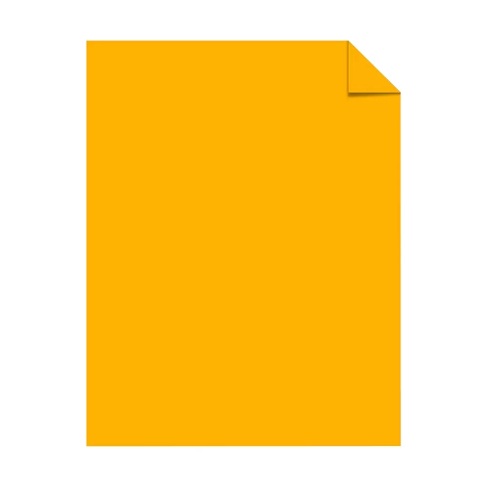 Neenah Paper Astrobrights 65 lb. Cover Paper, 8.5" x 11", Galaxy Gold, 2000 Sheets/Case (22771) Clearance