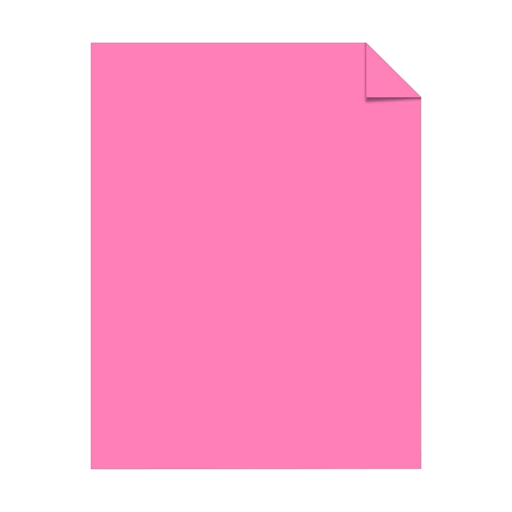 Neenah Paper Astrobrights 65 lb. Cover Paper, 11" x 17", Pulsar Pink, 1000 Sheets/Carton (21042) Best