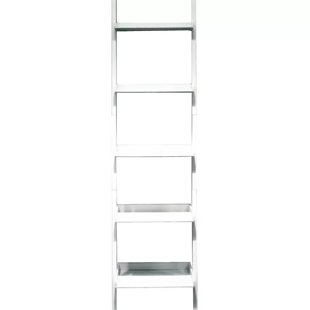 Nexxt FN16950-2 Hadfield 5-Tier Leaning Wall Shelf, White Cheap