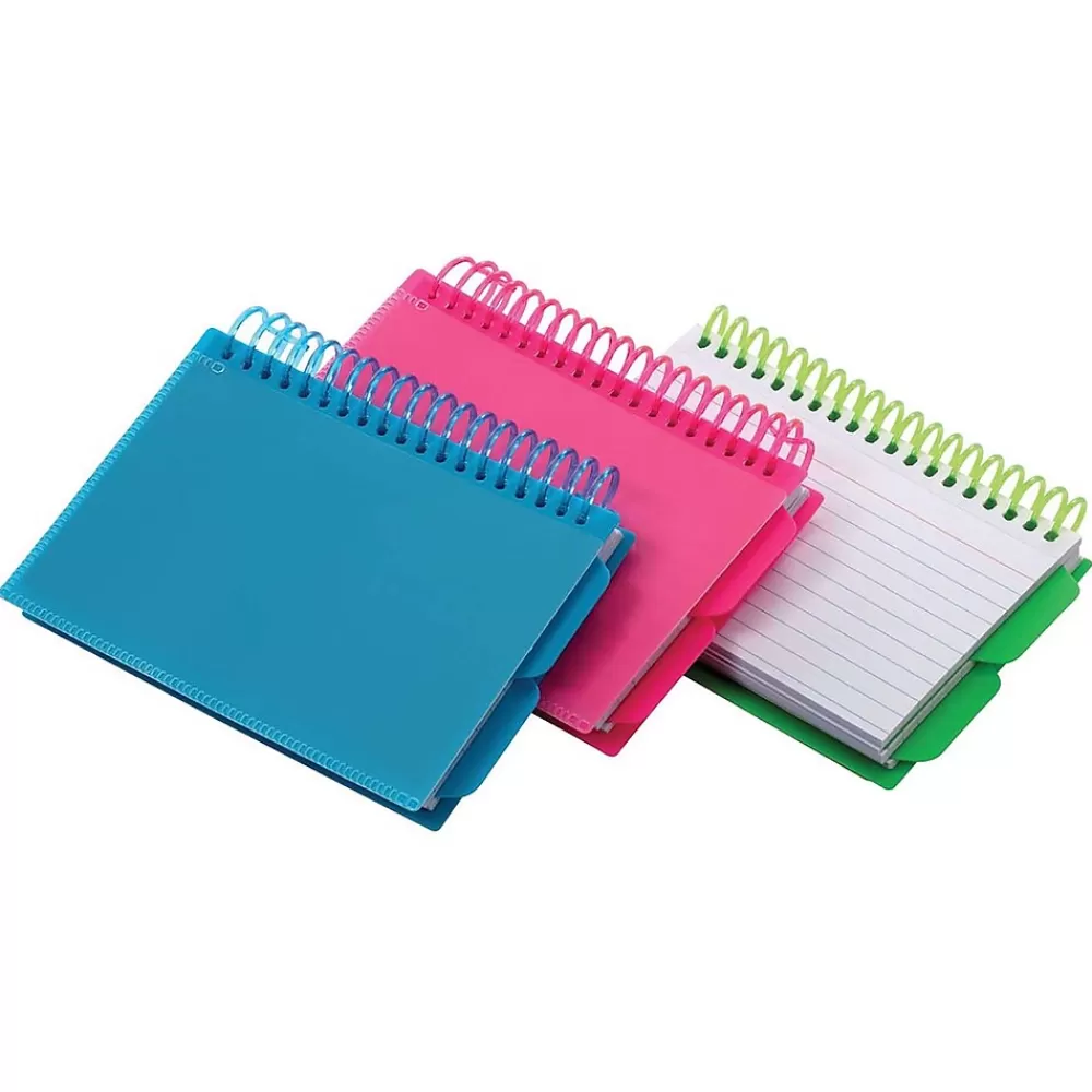 Oxford View Front Spiral Index Cards, 3" x 5", Pack of 6 (ESS73138-6) New