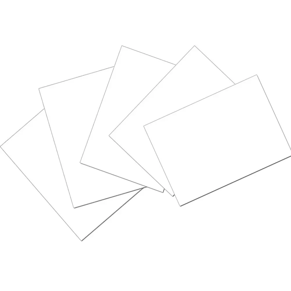 Pacon ® 4" x 6" Index Cards, Blank, White,100/Pack, 10 Packs/Bundle (PAC5142-10) Flash Sale